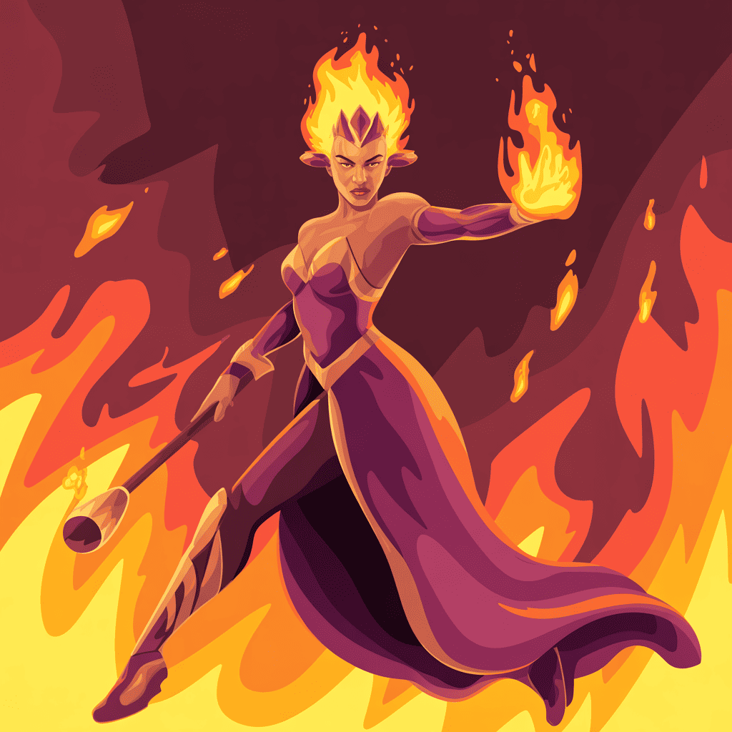 Queen Of Fire Dragon
